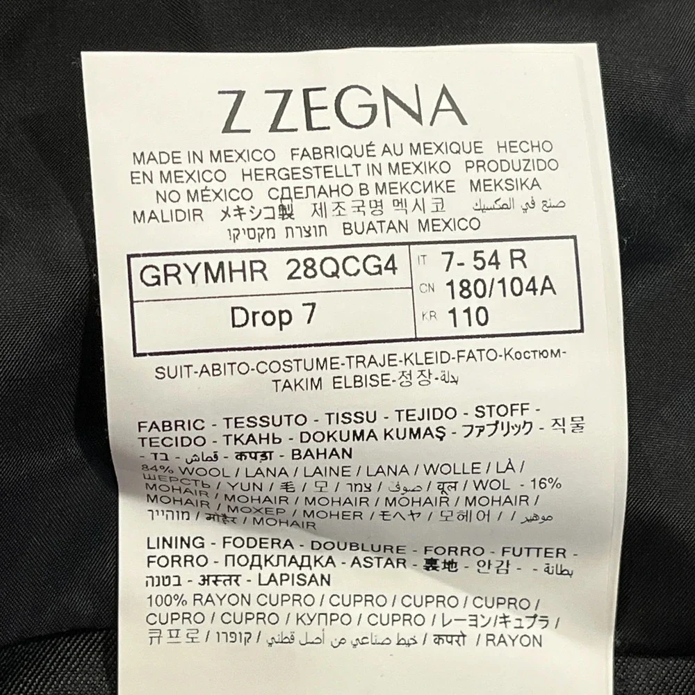 Z Zegna zegna blazer